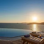Presidential Mykonos Villa Villa Poseidonia 5 Bedrooms Stunning Sea Views Psarrou