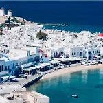 Mykonos Old Harbor Front Suite With Balcony