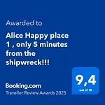 Alice Happy Place 1 , Only 5 Minutes From The Shipwreck!!!