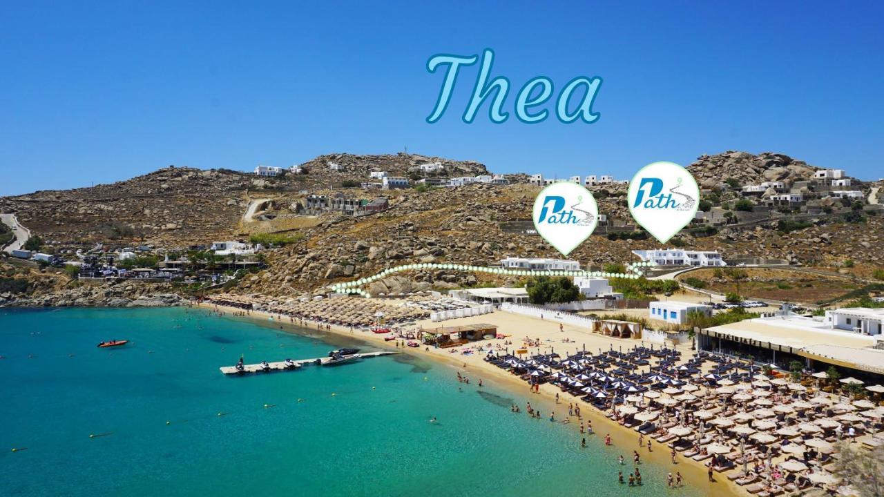 Дом отдыха 1path Thea Mykonos Super Paradise House Mykonos Town